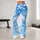 Soft Blue Sky With Fluffy White Clouds For Dreamy Everyday Style Leggings - 10
