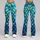 Luminous Teal Mermaid Scales for Coastal Celebrations and Everyday Fantasy Style Leggings - 9
