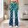 Luminous Teal Mermaid Scales for Coastal Celebrations and Everyday Fantasy Style Leggings - 10