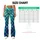 Luminous Teal Mermaid Scales for Coastal Celebrations and Everyday Fantasy Style Leggings - 7