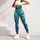 Luminous Teal Mermaid Scales for Coastal Celebrations and Everyday Fantasy Style Leggings - 4