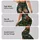 Red Foxes Amid Ivory Blooms and Emerald Foliage for Woodland Nature Lovers Year-Round Leggings - 2
