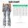 Ivory And Navy Botanical Blooms For Elegant Autumn And Winter Style Leggings - 7