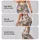 Western Longhorn Skull And Coral Flowers For Country Concerts And Ranch Style Leggings - 8