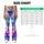 Rainbow Starry Holographic Sparkle For Festival Nights And Dreamy Everyday Fashion Leggings - 7