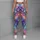 Rainbow Starry Holographic Sparkle For Festival Nights And Dreamy Everyday Fashion Leggings - 6