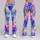 Rainbow Starry Holographic Sparkle For Festival Nights And Dreamy Everyday Fashion Leggings - 9