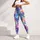 Rainbow Starry Holographic Sparkle For Festival Nights And Dreamy Everyday Fashion Leggings - 5