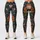 Fox, Owl And Rabbit In A Midnight Wildflower Garden For Cozy Autumn Days Outdoors Leggings - 3