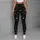 Silver Star Motifs for Elegant Evening Style, Winter Outings, and Everyday Wear Leggings - 4