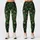 Emerald Fractal Filigree for Elegant Winter Layering and Festive Holiday Style for Women Leggings - 3