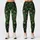 Emerald Fractal Filigree for Elegant Winter Layering and Festive Holiday Style for Women Leggings - 1