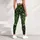 Emerald Fractal Filigree for Elegant Winter Layering and Festive Holiday Style for Women Leggings - 4