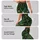 Emerald Fractal Filigree for Elegant Winter Layering and Festive Holiday Style for Women Leggings - 2