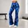 Deep Blue Milky Way Starfield for Stargazing Nights and Cosmic Costume Party Wear Leggings - 11