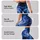 Deep Blue Milky Way Starfield for Stargazing Nights and Cosmic Costume Party Wear Leggings - 2