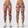 Vintage Rose And Peony Florals For Romantic Autumn Garden Walks And Cozy Weekends Leggings - 3