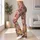 Vintage Rose And Peony Florals For Romantic Autumn Garden Walks And Cozy Weekends Leggings - 11