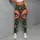 Psychedelic Floral Eyes in Jewel Tones for Festival Days and Everyday Wear for Her Leggings - 5
