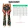 Psychedelic Floral Eyes in Jewel Tones for Festival Days and Everyday Wear for Her Leggings - 7