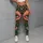Psychedelic Floral Eyes in Jewel Tones for Festival Days and Everyday Wear for Her Leggings - 4
