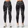 Black Roses and Crescent Moon for Gothic Night Out Style, Elegant Women's Everyday Wear Leggings - 1