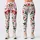 Red Green And White Candy Canes For Festive Christmas Celebrations And Cozy Winter Days Leggings - 3