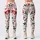 Red Green And White Candy Canes For Festive Christmas Celebrations And Cozy Winter Days Leggings - 1