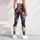 Colorful Cat Faces With Rainbow Fur for Cozy Everyday Style and Feline Lovers Leggings - 6
