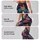 Colorful Cat Faces With Rainbow Fur for Cozy Everyday Style and Feline Lovers Leggings - 8
