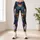 Colorful Cat Faces With Rainbow Fur for Cozy Everyday Style and Feline Lovers Leggings - 4