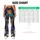 Colorful Cat Faces With Rainbow Fur for Cozy Everyday Style and Feline Lovers Leggings - 7