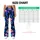 Neon Cosmic Mushrooms for Yoga, Festivals and Everyday Whimsy for Nature Lovers Leggings - 7
