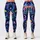 Neon Cosmic Mushrooms for Yoga, Festivals and Everyday Whimsy for Nature Lovers Leggings - 3