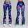 Neon Cosmic Mushrooms for Yoga, Festivals and Everyday Whimsy for Nature Lovers Leggings - 9