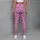 Blush Pink And Lavender Leopard Spots For Campus-To-Studio Activewear Style For Women Leggings - 6