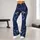 Midnight Indigo Wildflowers for Concert Nights, Festivals, and Everyday Bohemian Style Leggings - 10