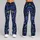 Midnight Indigo Wildflowers for Concert Nights, Festivals, and Everyday Bohemian Style Leggings - 9