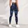 Midnight Indigo Wildflowers for Concert Nights, Festivals, and Everyday Bohemian Style Leggings - 5