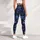 Midnight Indigo Wildflowers for Concert Nights, Festivals, and Everyday Bohemian Style Leggings - 5