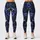Midnight Indigo Wildflowers for Concert Nights, Festivals, and Everyday Bohemian Style Leggings - 1