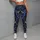Midnight Indigo Wildflowers for Concert Nights, Festivals, and Everyday Bohemian Style Leggings - 4