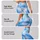 Icy Blue Watercolor Marbling for Yoga, Studio Training, and Everyday Movement Leggings - 8