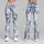 Misty Blue Tree Branches for Calm Yoga, Walks, and Everyday Streetwear for Women Leggings - 9