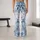 Misty Blue Tree Branches for Calm Yoga, Walks, and Everyday Streetwear for Women Leggings - 10