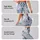 Misty Blue Tree Branches for Calm Yoga, Walks, and Everyday Streetwear for Women Leggings - 2