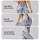 Misty Blue Tree Branches for Calm Yoga, Walks, and Everyday Streetwear for Women Leggings - 2