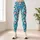 Pastel Aqua Leopard Spots for Colorful Gym Sessions and Everyday Active Style Leggings - 4