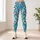 Pastel Aqua Leopard Spots for Colorful Gym Sessions and Everyday Active Style Leggings - 6