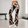 Brown Black And Ivory Cow Spots For Casual Country Style And Festive Everyday Looks Leggings - 11
